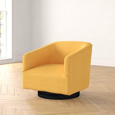 Barrel Yellow Accent Chairs You'll Love in 2020 | Wayfair